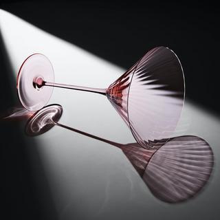 Quinn Optic Martini Glass, Set of 2