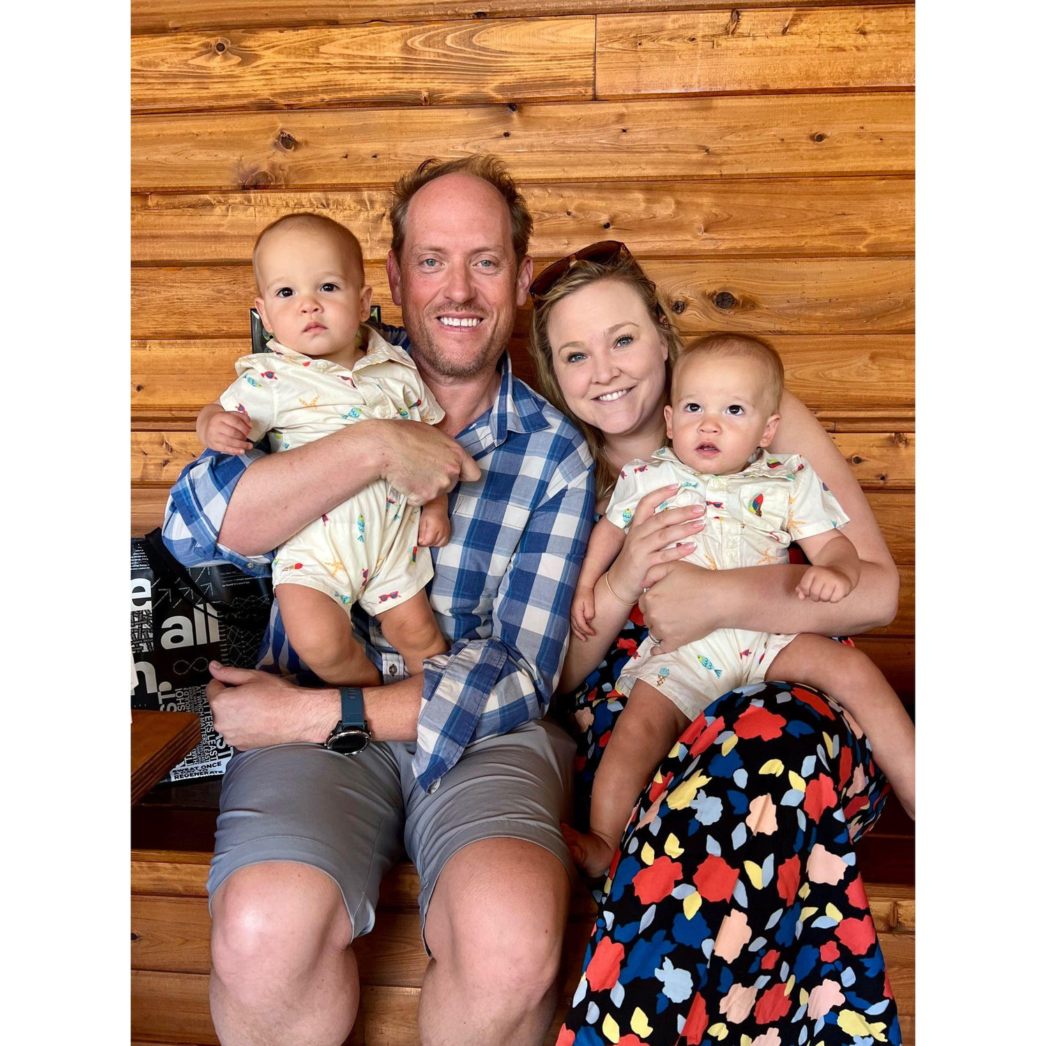 The twin's first birthday party