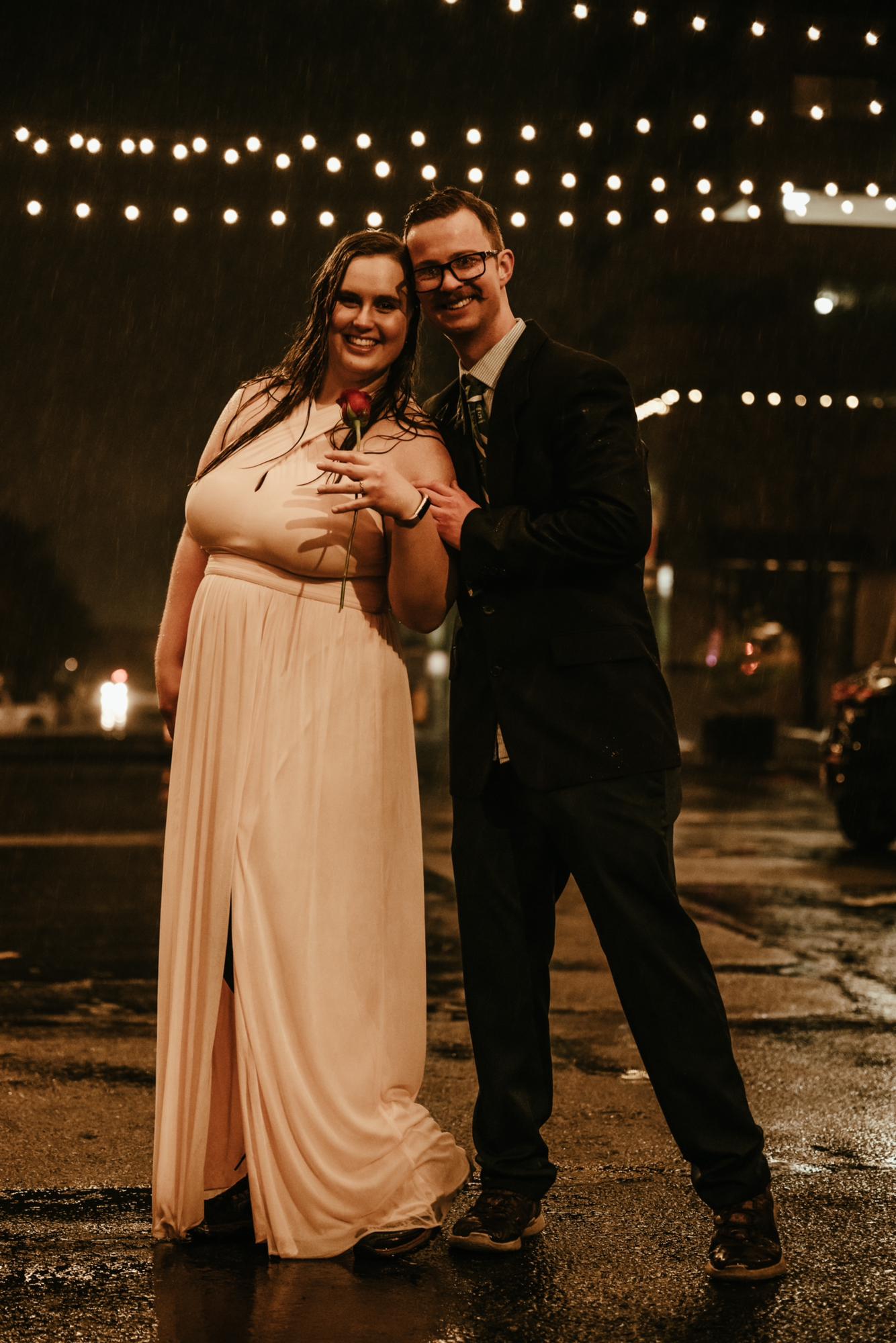 She said yes!