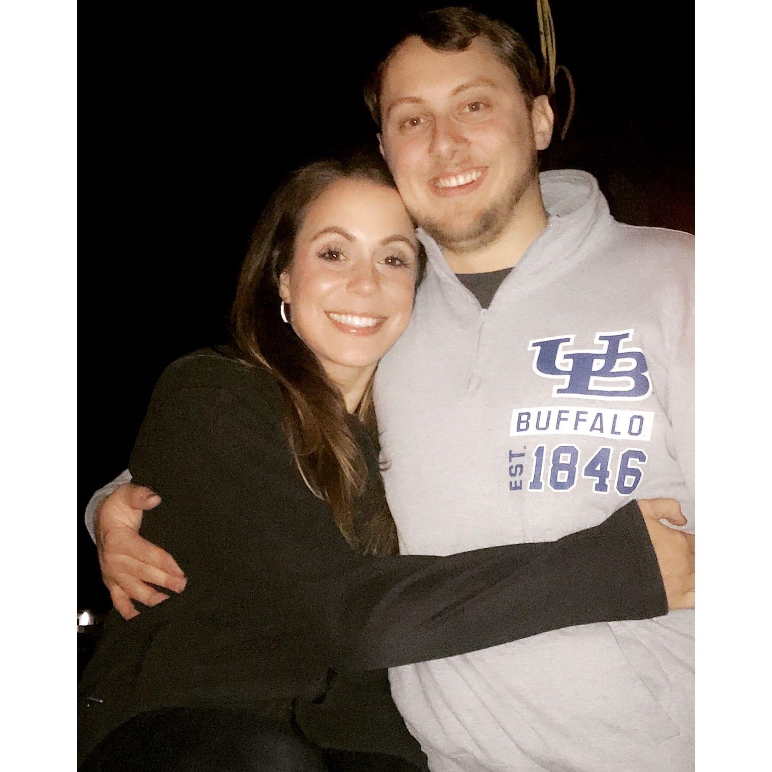 Our first picture together as a couple :) May 2018