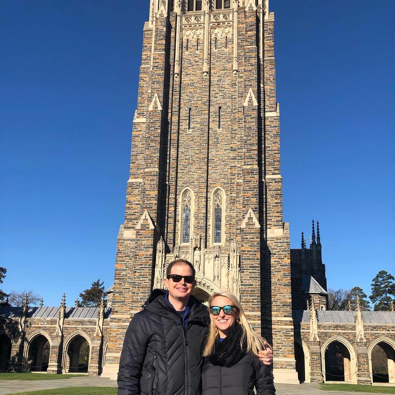 Jimmy's first trip to Duke - January 2019