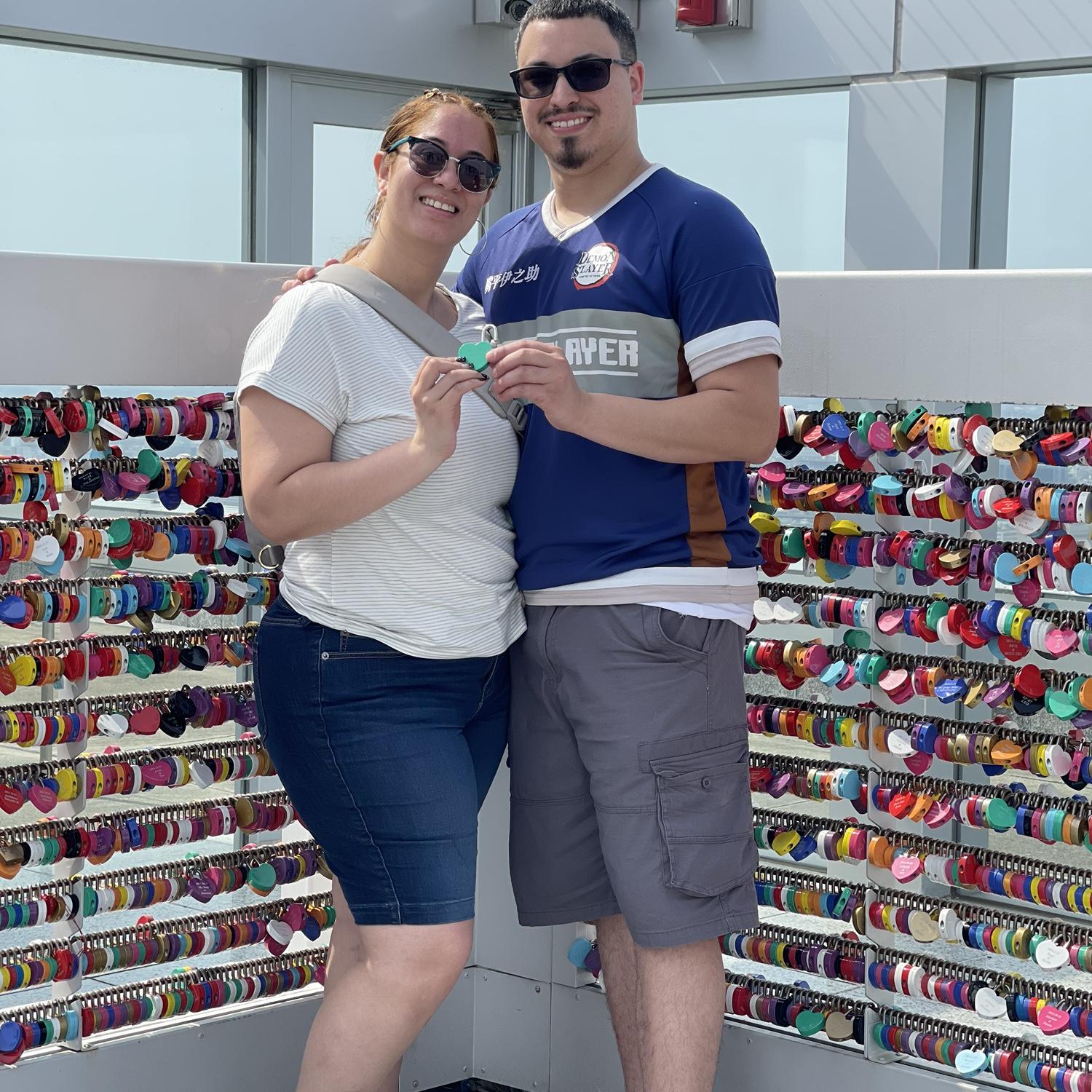 Our day in Osaka, Japan at the umeda sky building with beautiful views of the city!