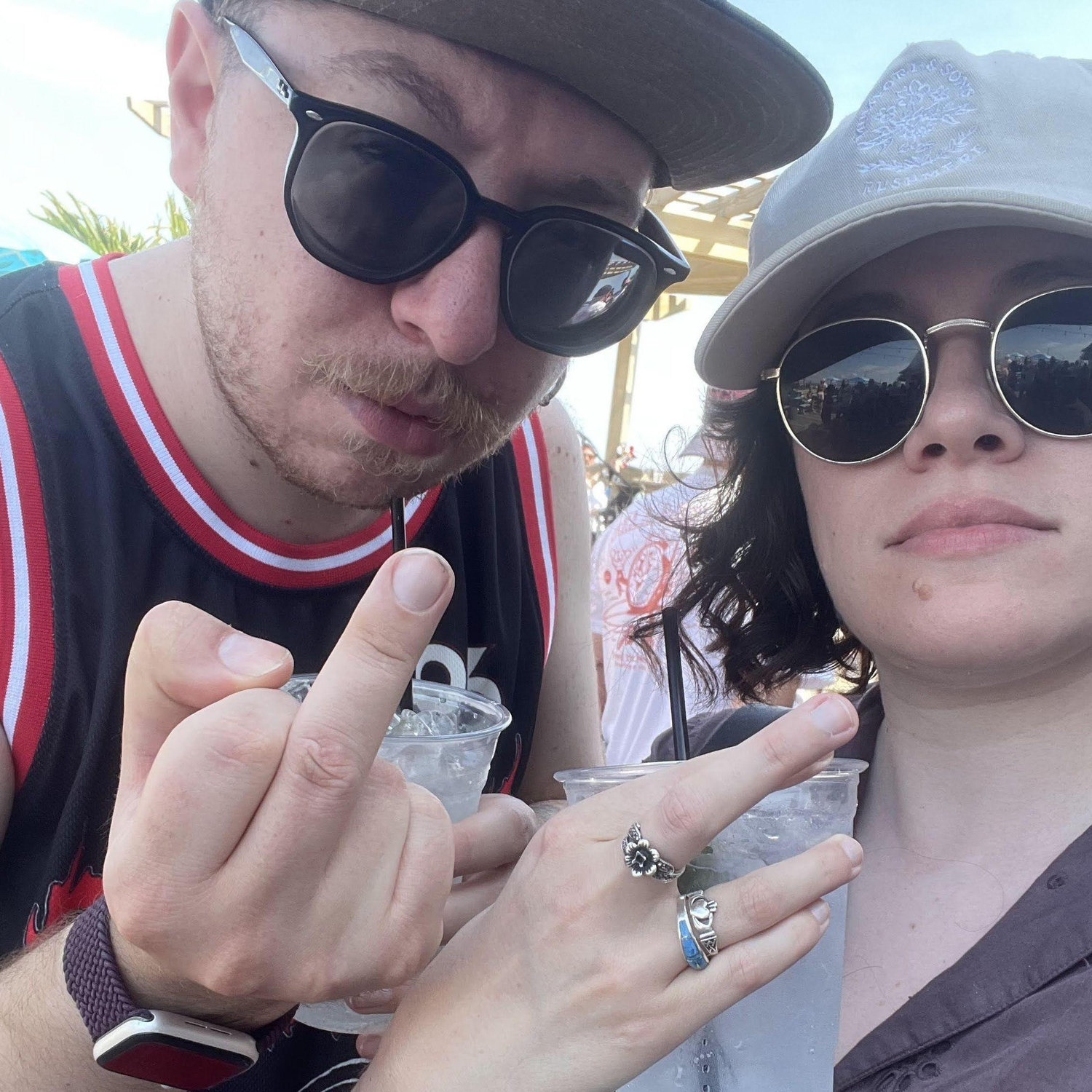 Sweating our buns off in Fire Island, NY 2025