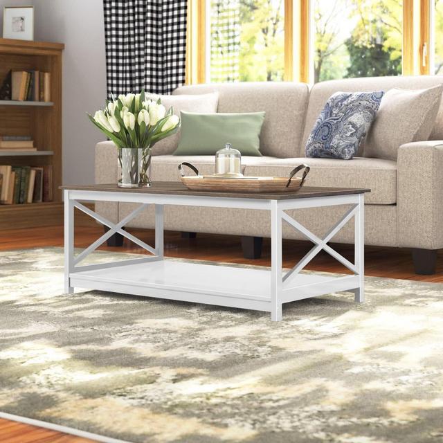 Ahern 4 Legs Coffee Table with Storage