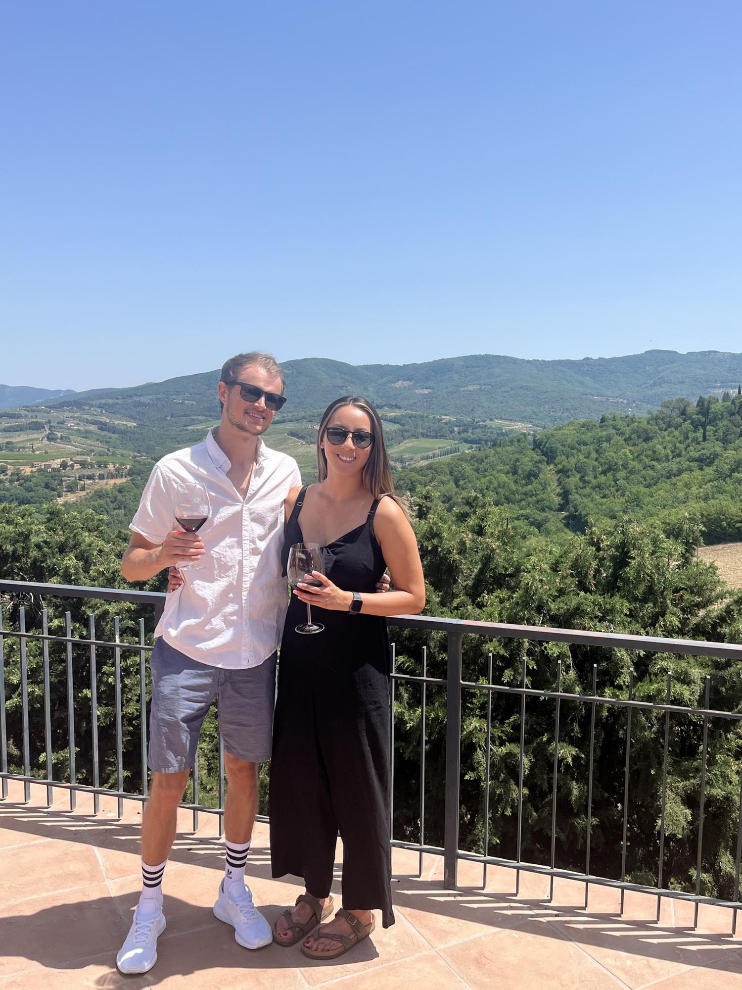 Wine tasting and tour at Castello di Verrazzano, Chianti Italy