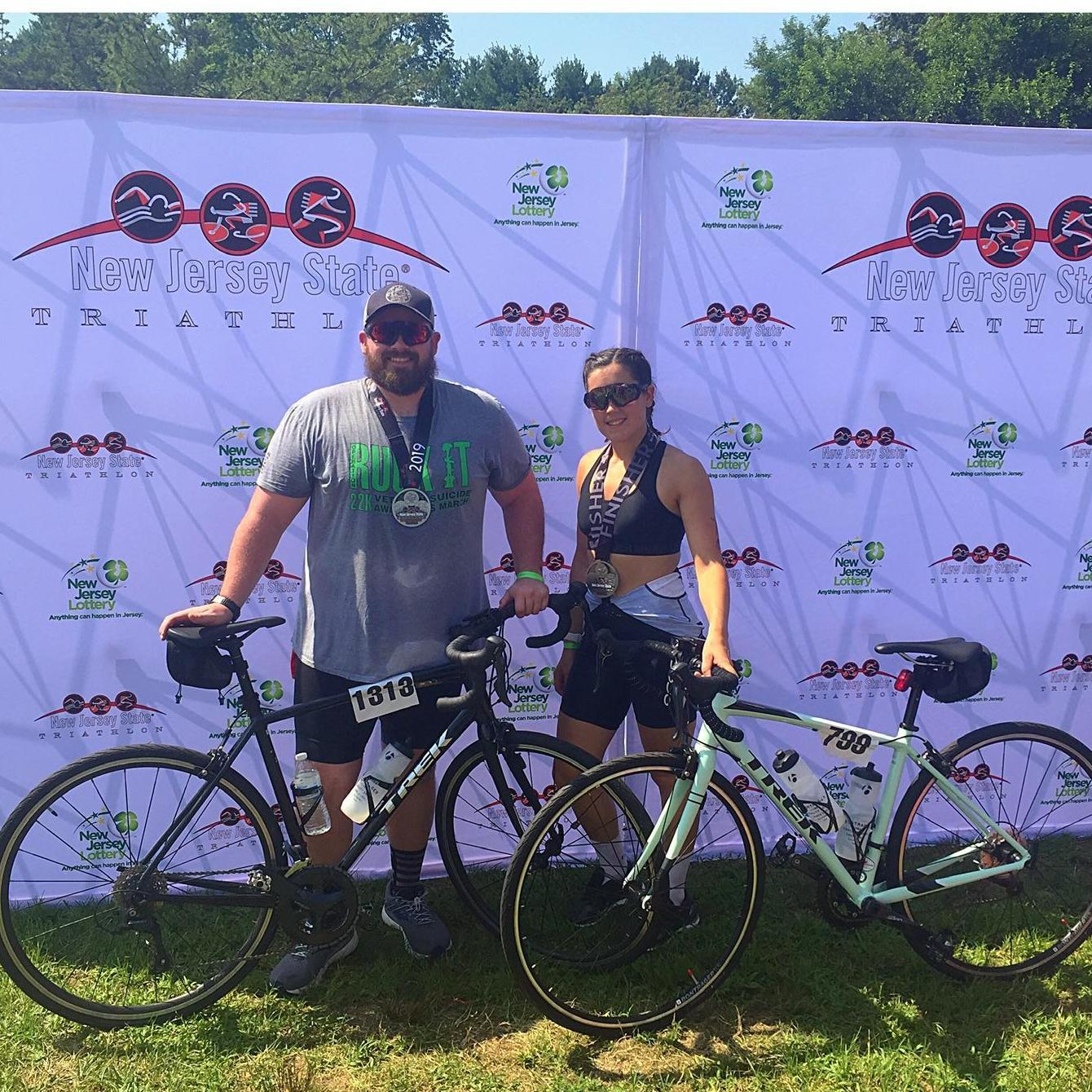 Our first triathlon