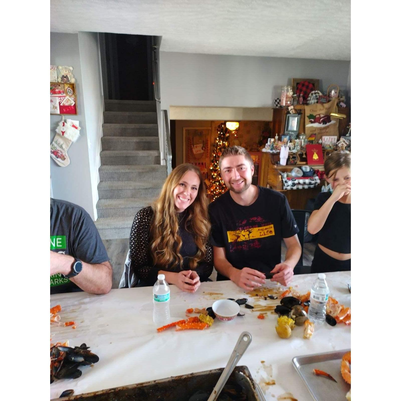 With the Sonognini's for New Years!