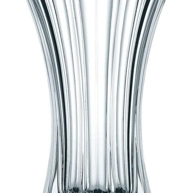 Nachtmann Saphir Collection, Crystal Vase, 10.6-Inch, Decorative Glass Vase for Flowers, Home Décor, and Centerpieces, Makes a Great Wedding, or Housewarming Gift, Clear
