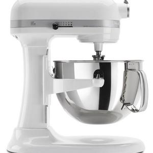 KitchenAid KP26M1XWH 6 Qt. Professional 600 Series Bowl-Lift Stand Mixer - White