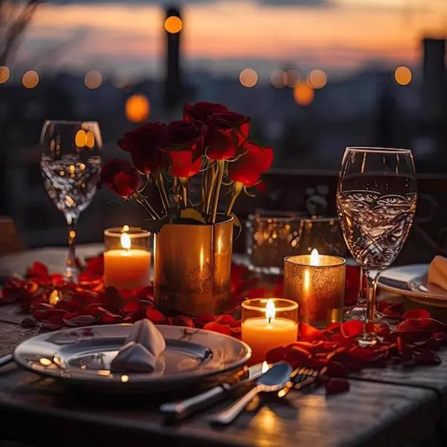 Romantic dinners