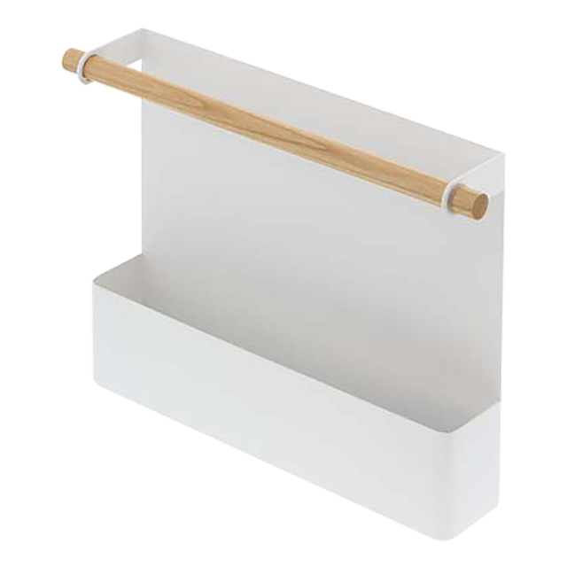 Magnetic Mail Organizer - Steel + Wood
