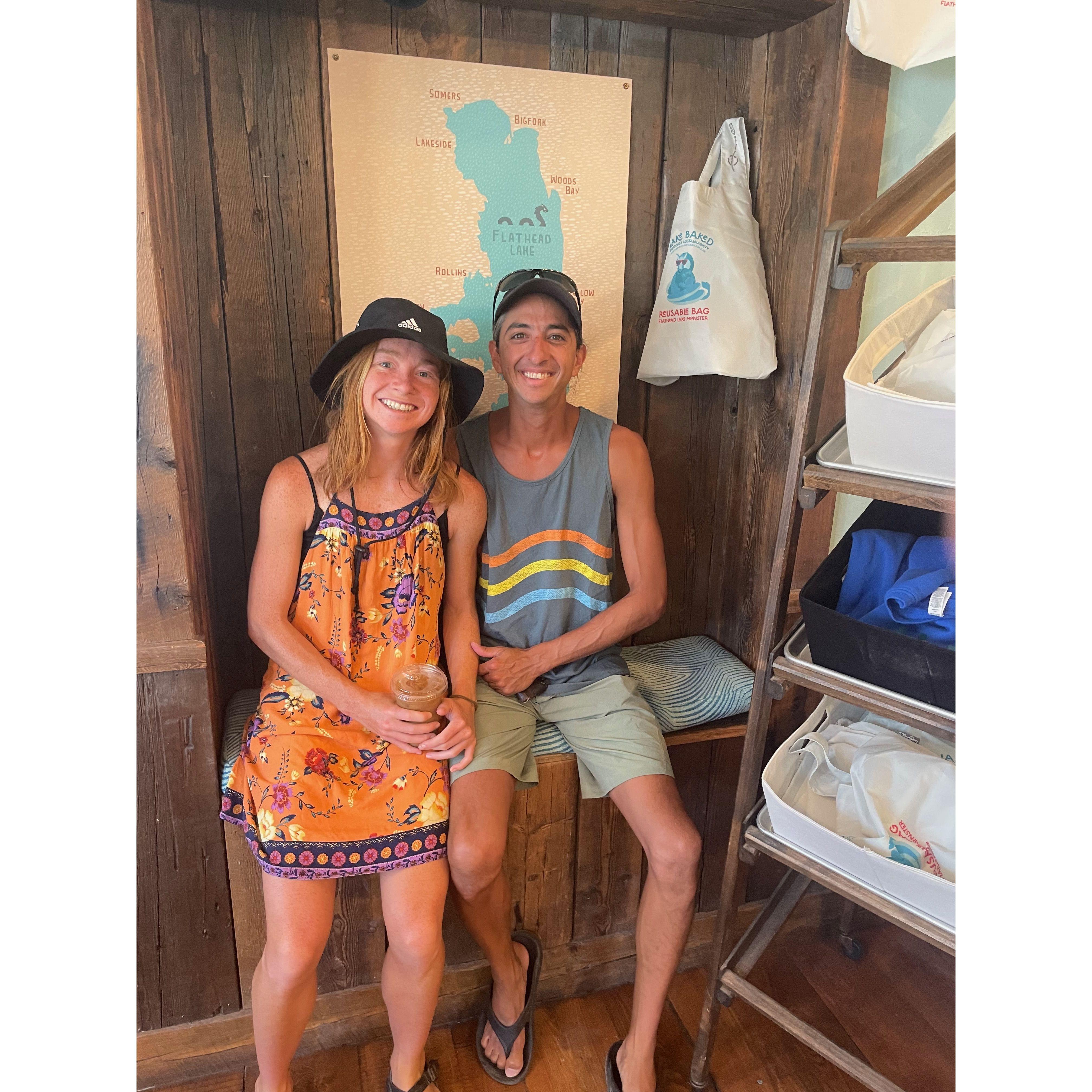 Exploring BigFork, some random coffee hut