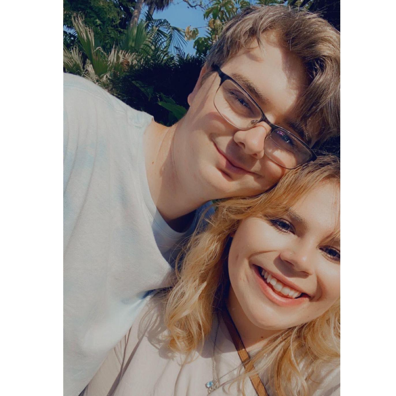 Our first trip out of the state together