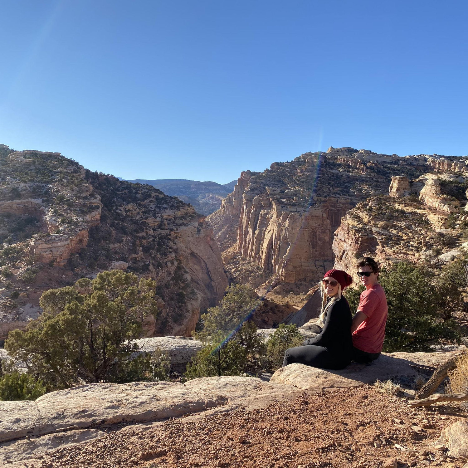 First Thanksgiving in Capitol Reef National Park, Utah