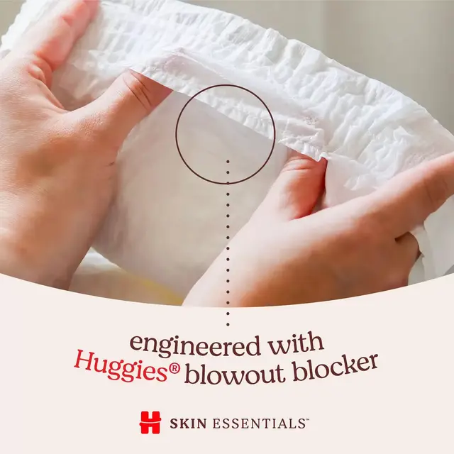 Huggies Skin Essentials Diapers Super Pack - Newborn - 84ct
