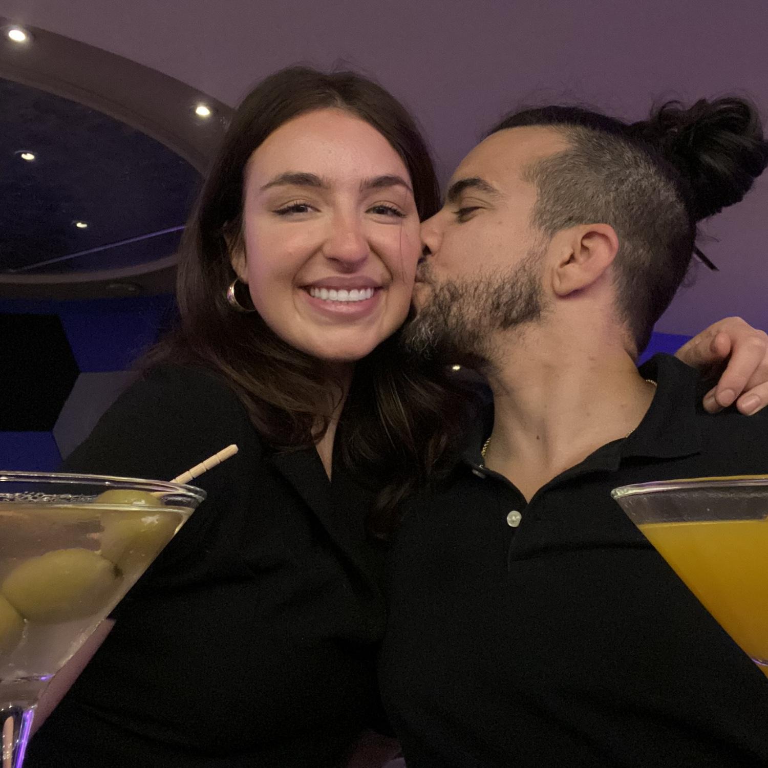 We went on plenty of cute dates before leaving Vegas