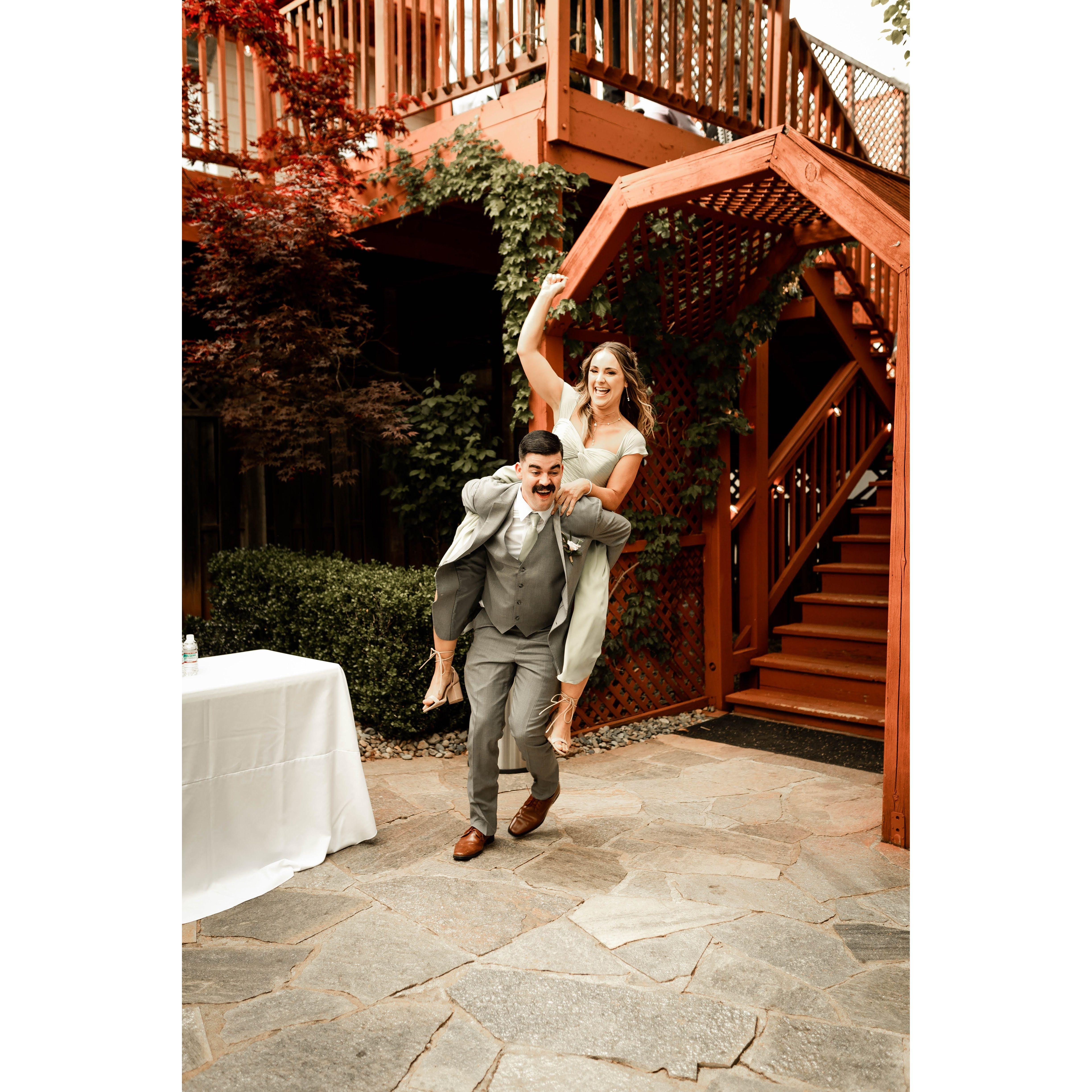 April 2021- Our best friends say I do