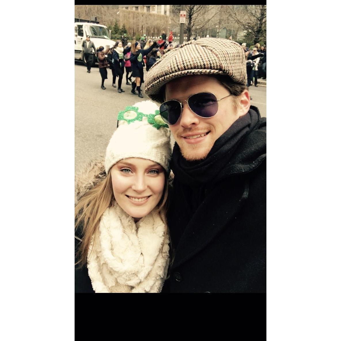 Christy's first St. Patrick's Day Parade with County Mayo! March 12, 2017.