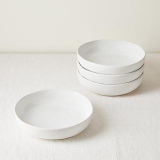 Stoneware Dinnerware Bowls, Set of 4