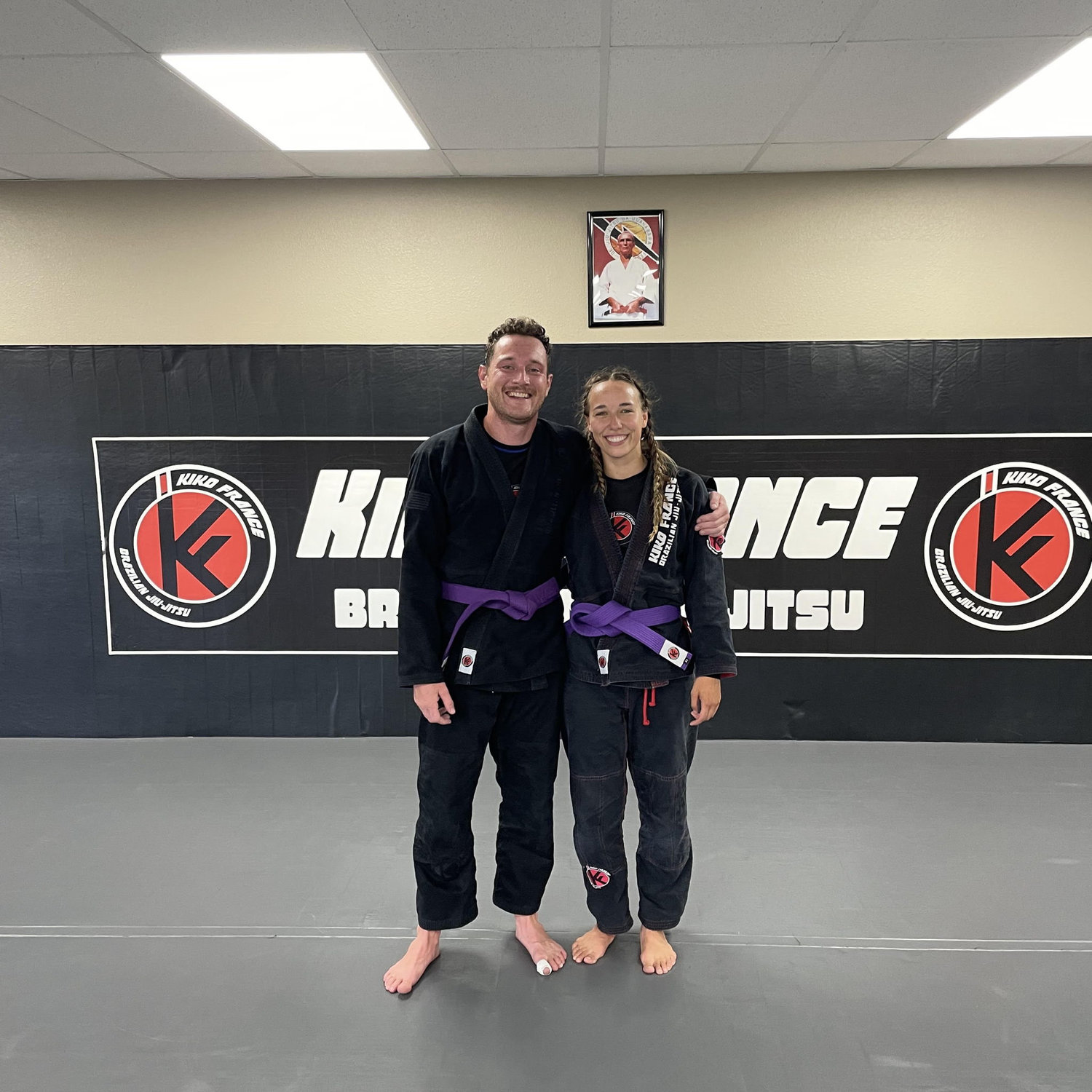 Found love at Kiko France Brazilian Jiu Jitsu.