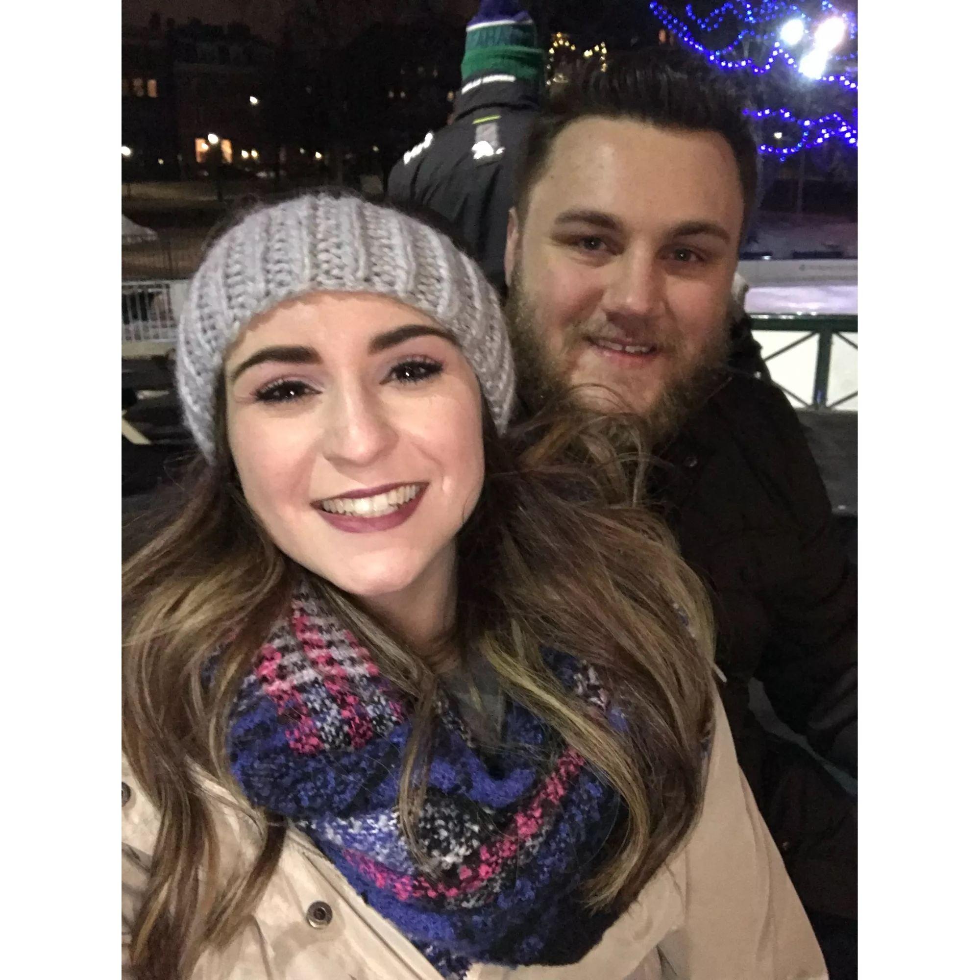 2019- Skating at frog pond!