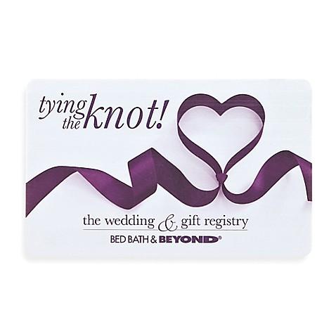 "tying the knot!" Ribbon Heart Gift Card $25