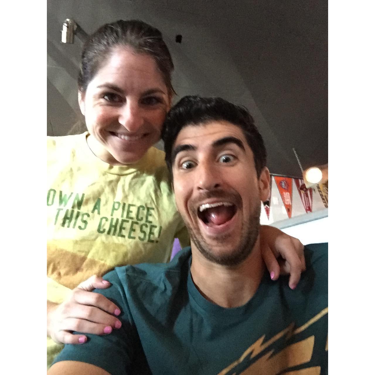 This is much better- go pack go!
