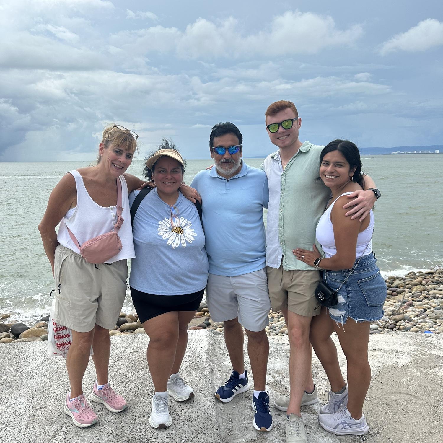 08.30.24 
Jack and Aimee and their families flew to Puerto Vallarta and secured a resort and picked a date for their wedding!!