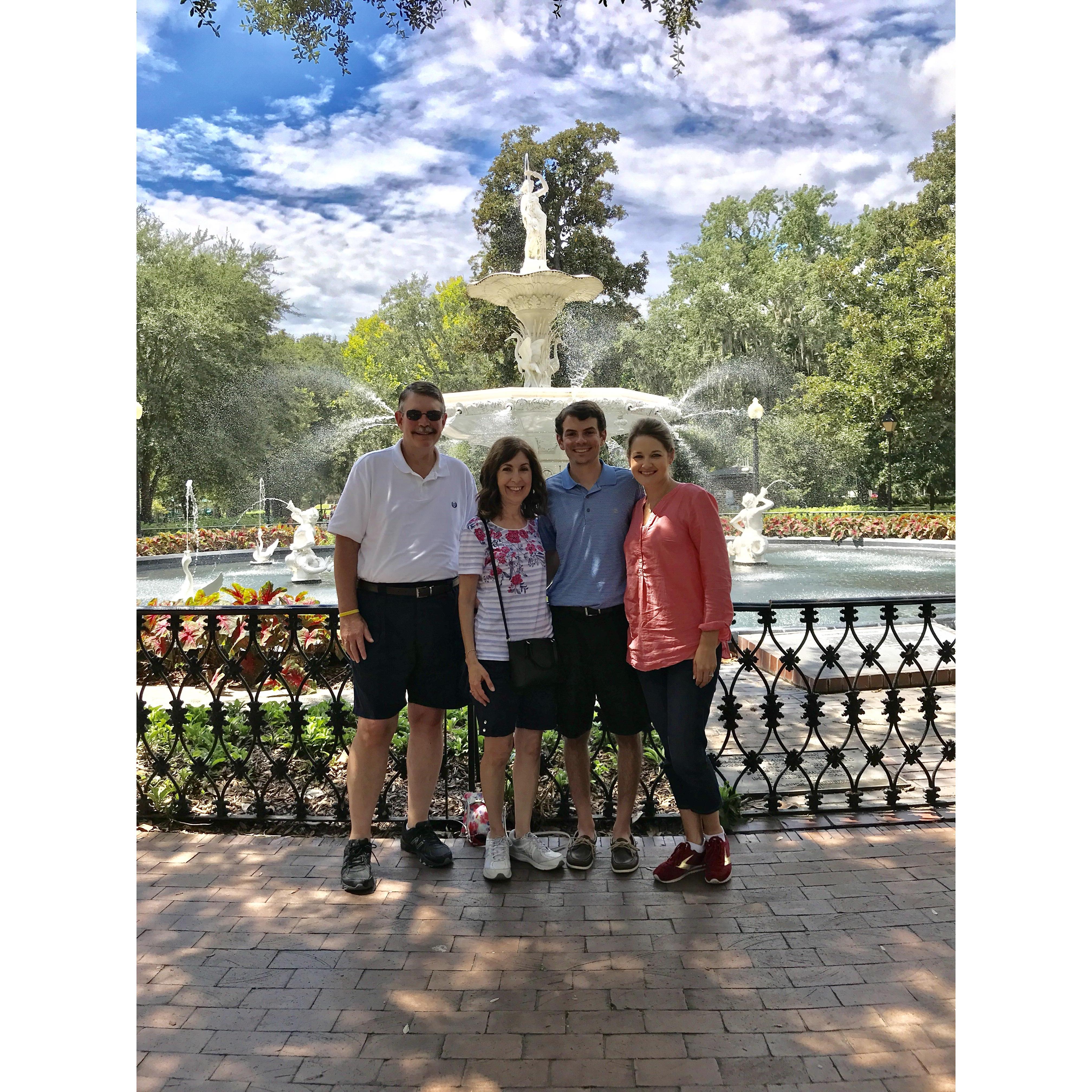 August 2018 - Savannah, Georgia - Taking in the charming south with the Haubrocks