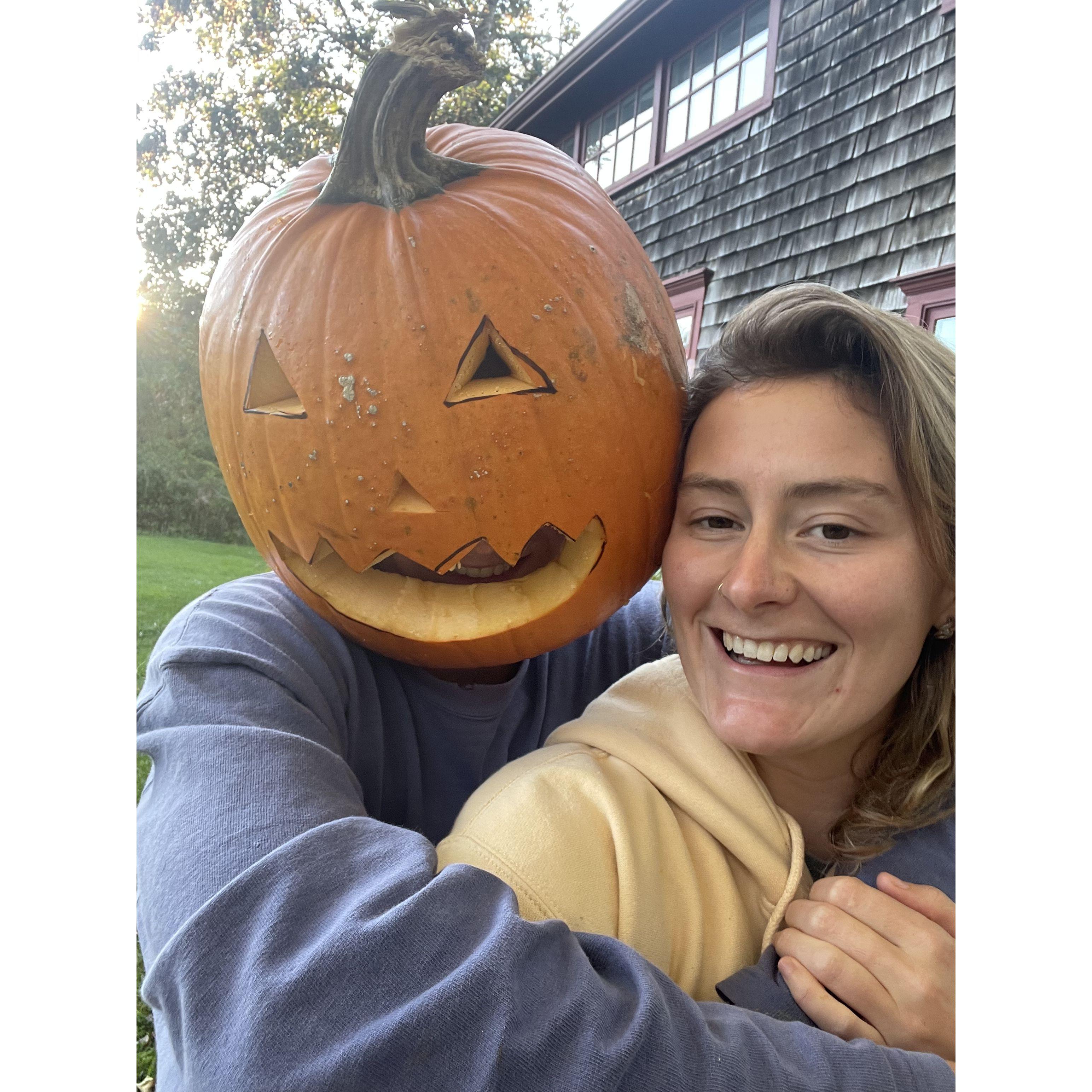 Who's that handsome pumpkin?