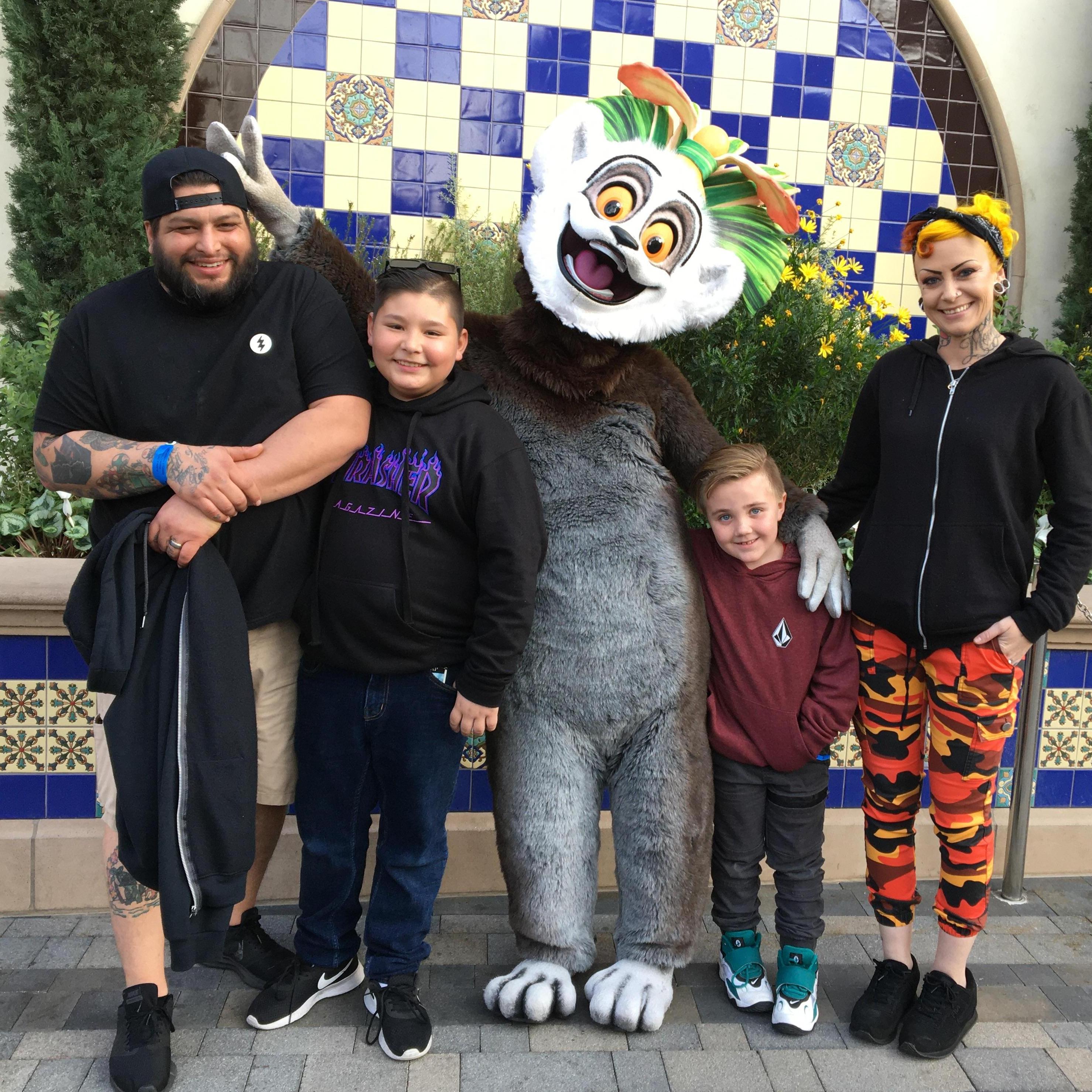 Our first trip to Universal Studios without Lincoln