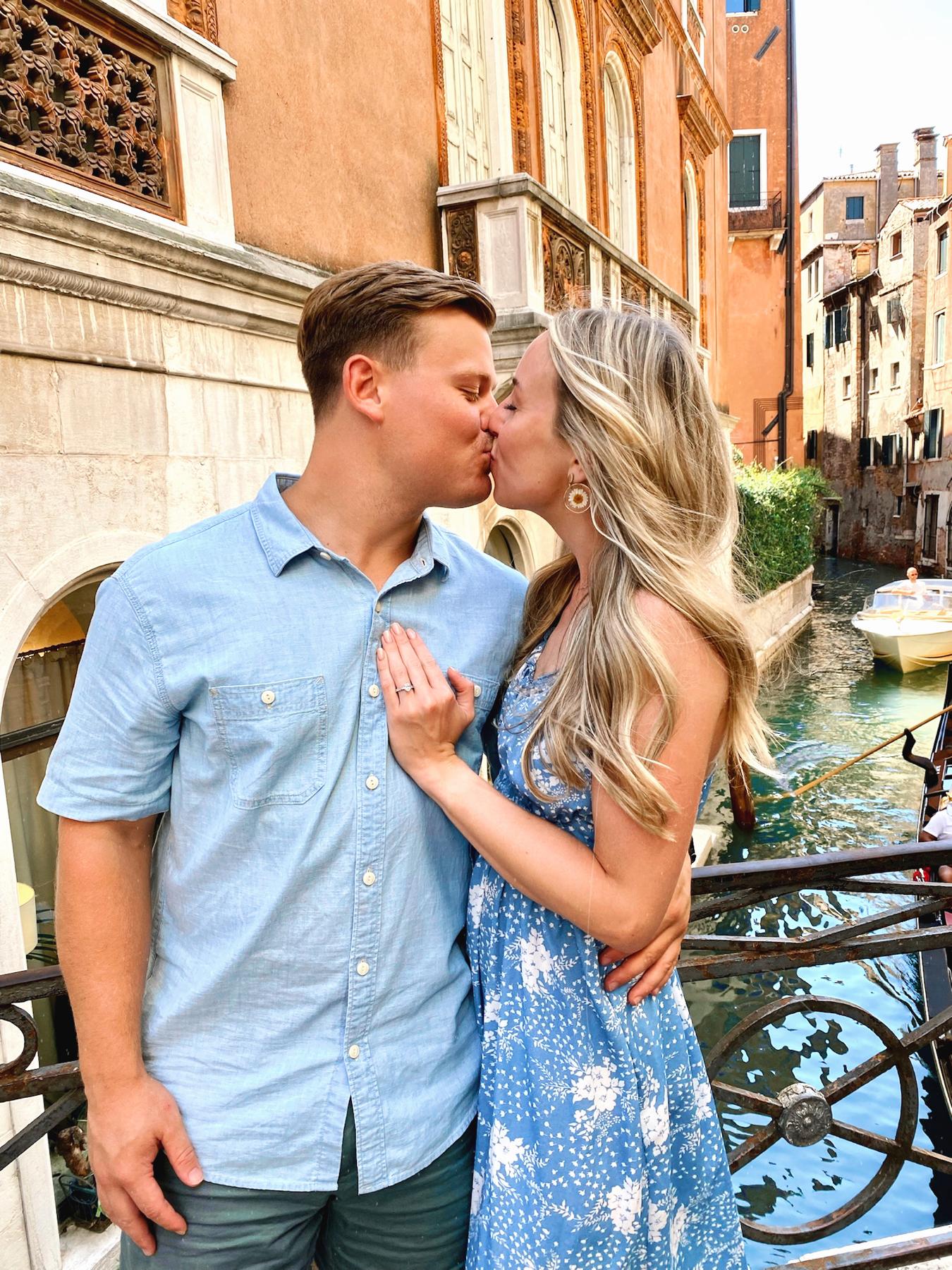 This is the bridge in Venice, Italy that we got engaged on