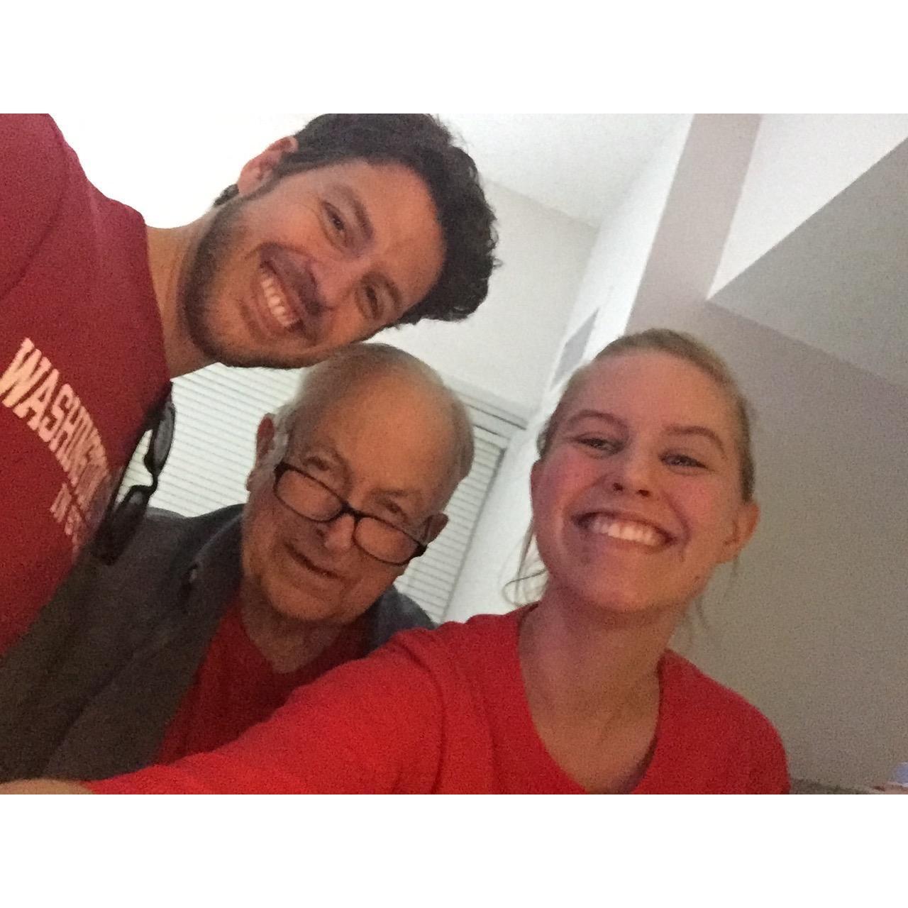 September 2017 with Papa!