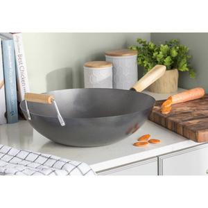 Terrance 14" Non-Stick Carbon Steel Wok
