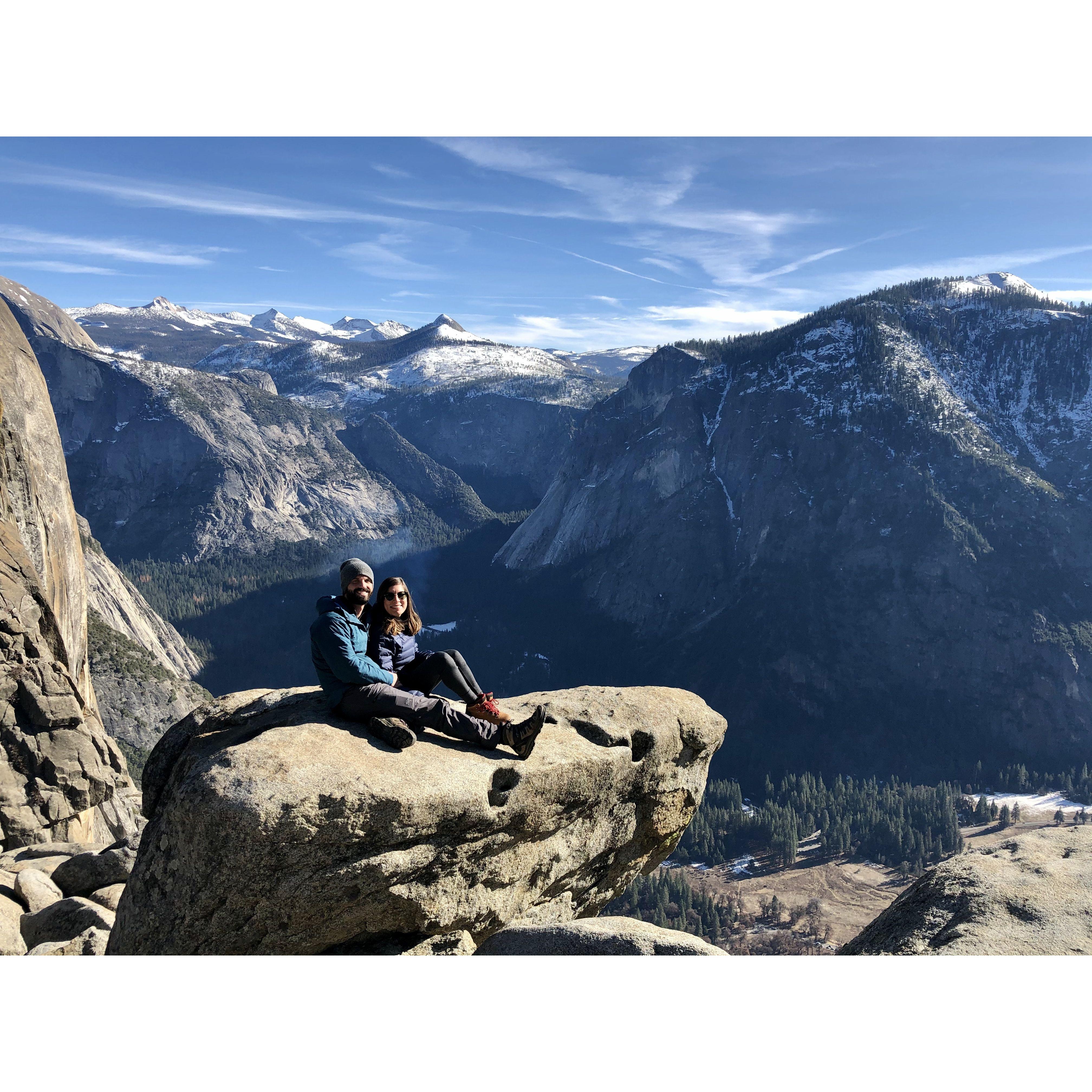Hiking in our favorite National Park - Yosemite