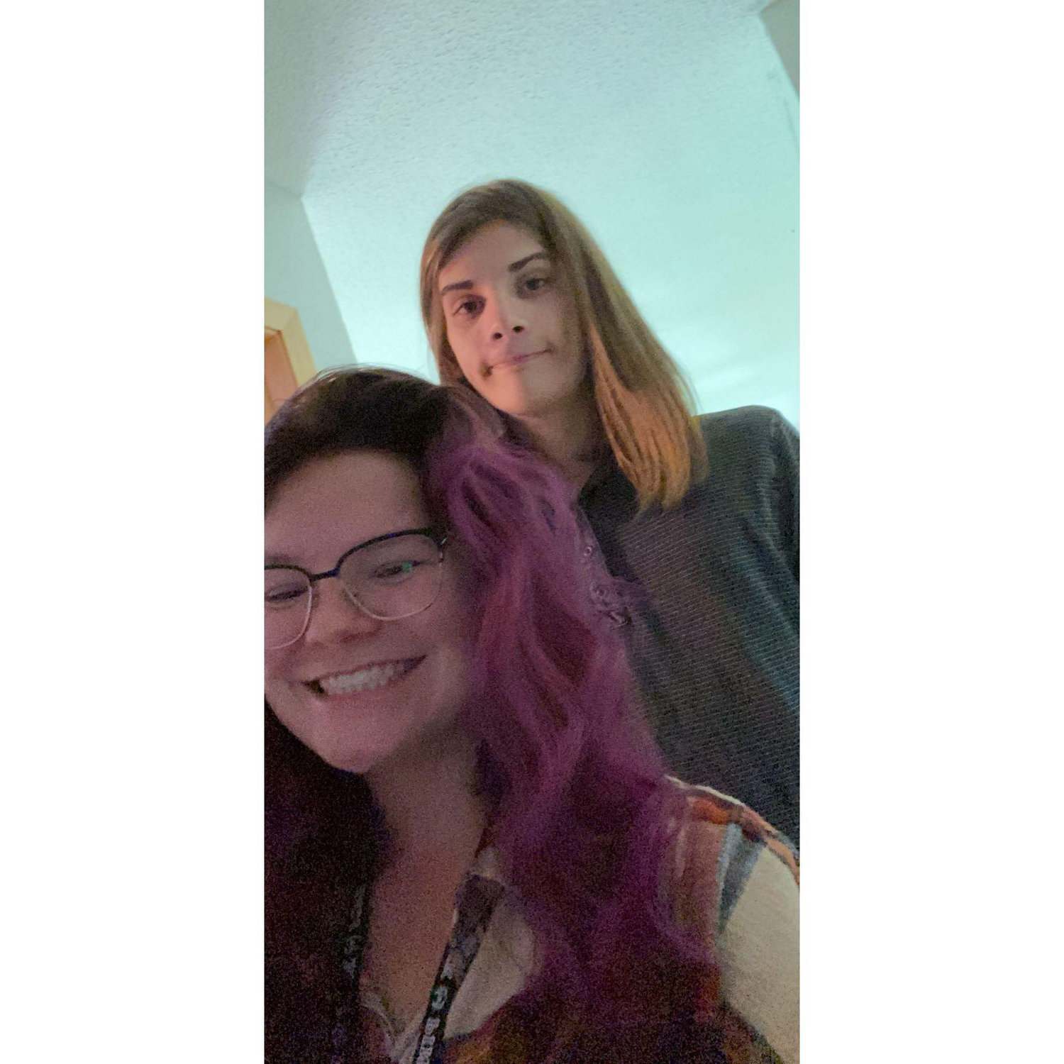 Again, the purple hair ... don't ask me why I did this