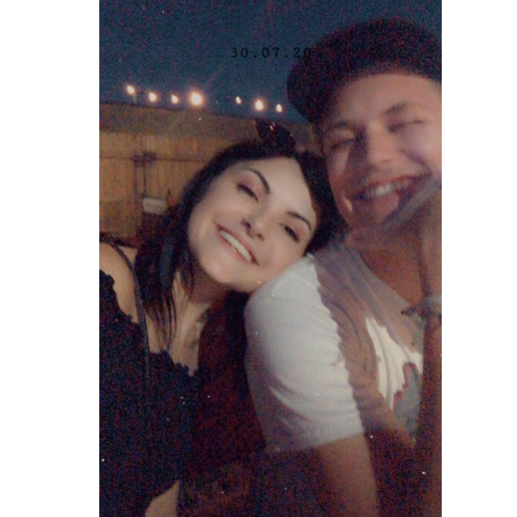 One of our first dates!