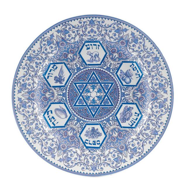 Blue Room Judaica Seder Plate