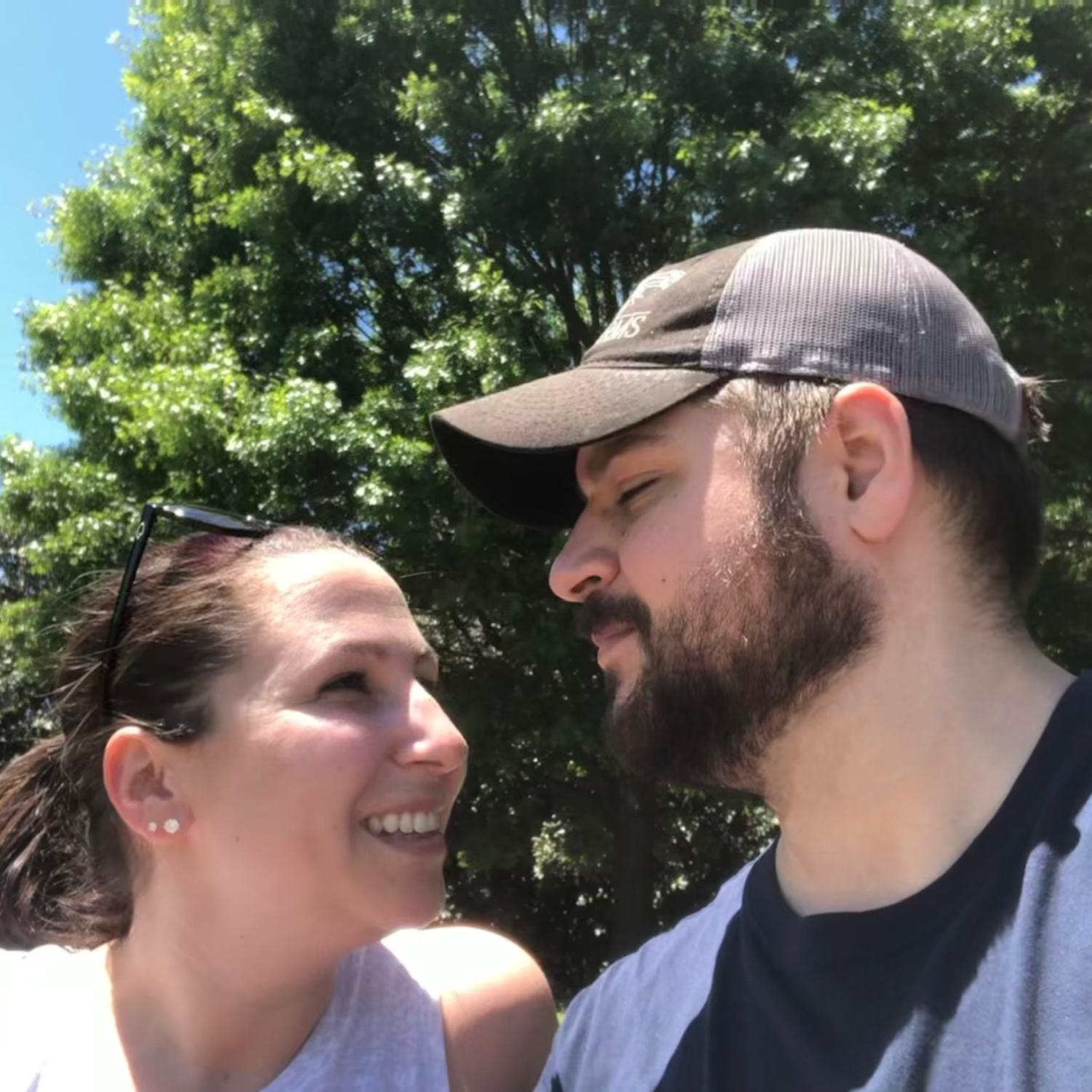 The early days; us at Piedmont Park