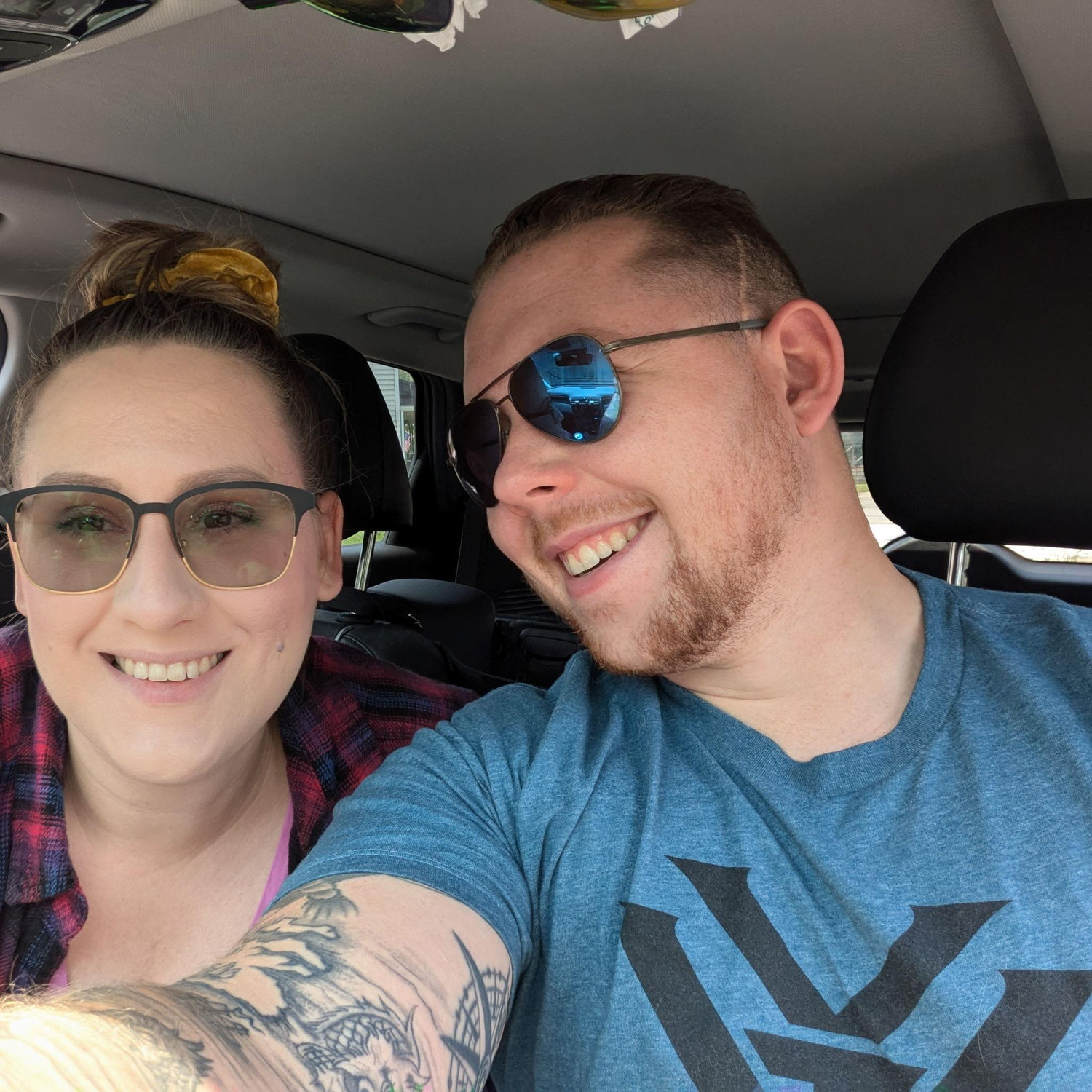 On the way to see some Highland Cows.