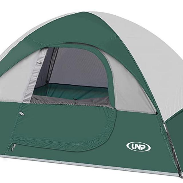 Camping Tent 2 Person, Waterproof Windproof Tent with Rainfly Easy Set up-Portable Dome Tents for Camping