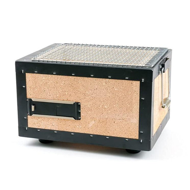 Kinka BBQ Diatomite Charcoal Grill Barbecue Hibachi Stove 31 x 23cm BQ8F Konro Japanese yakitori