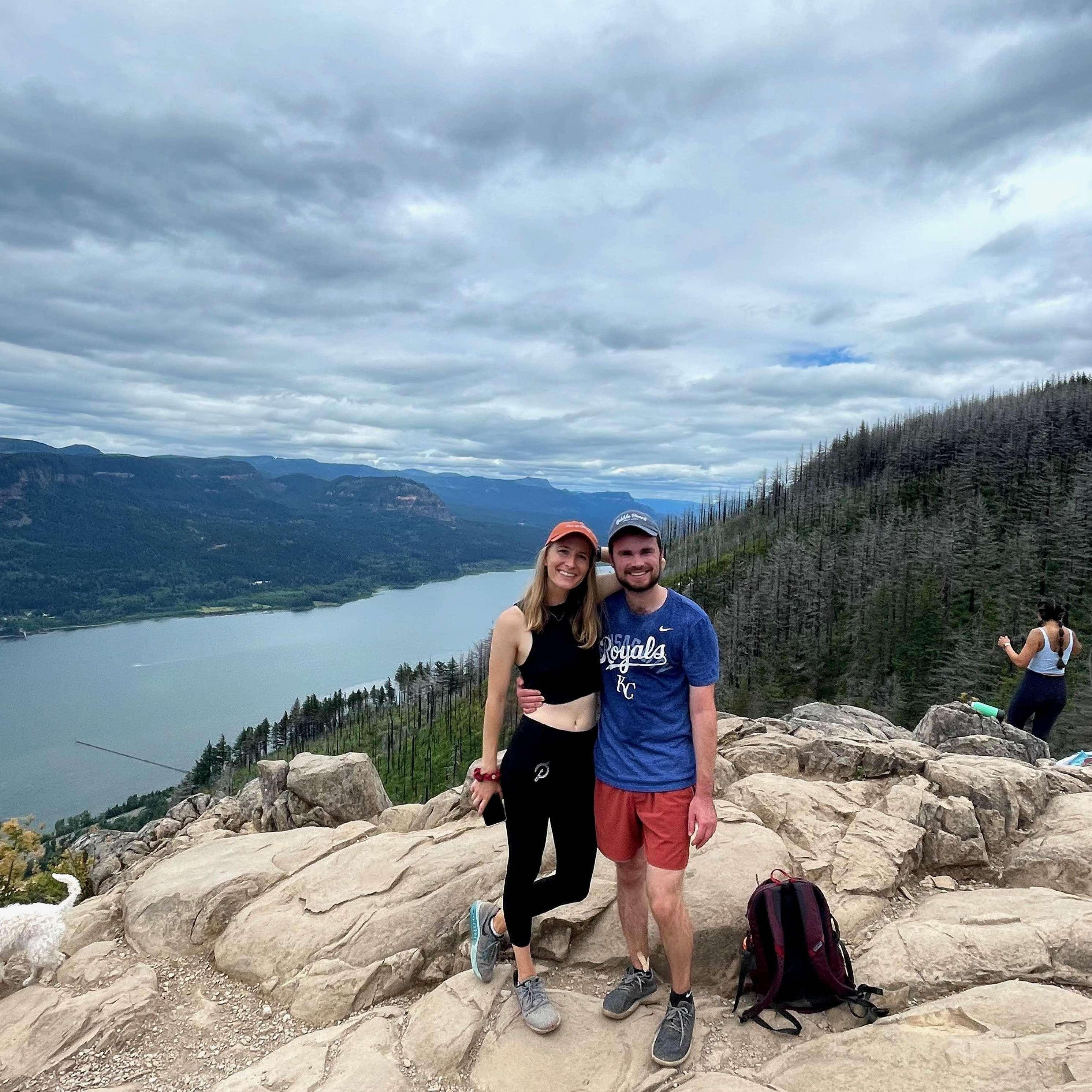 One of many trips to the top of Angels Rest