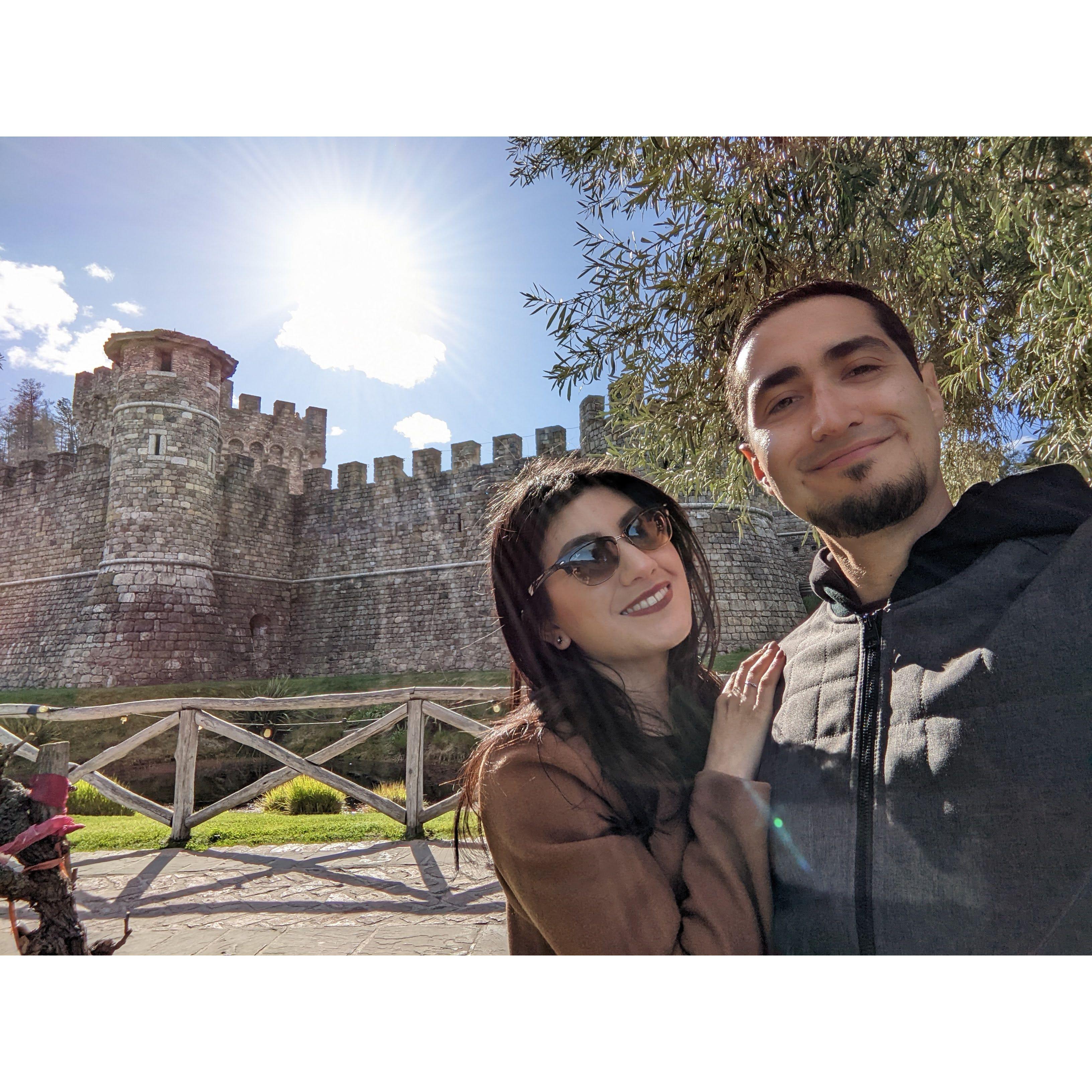 Castles and knights and wine, oh my! @castillodeamorosa