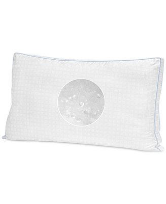 Cool Fusion Medium Density King Bed Pillow with Cooling Gel Beads, Created for Macy's
