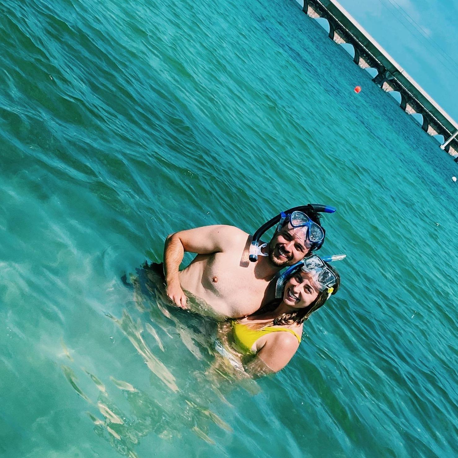 Snorkeling in the keys, Spring Break 2021.