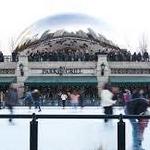 Ice Skating at Millennium Park