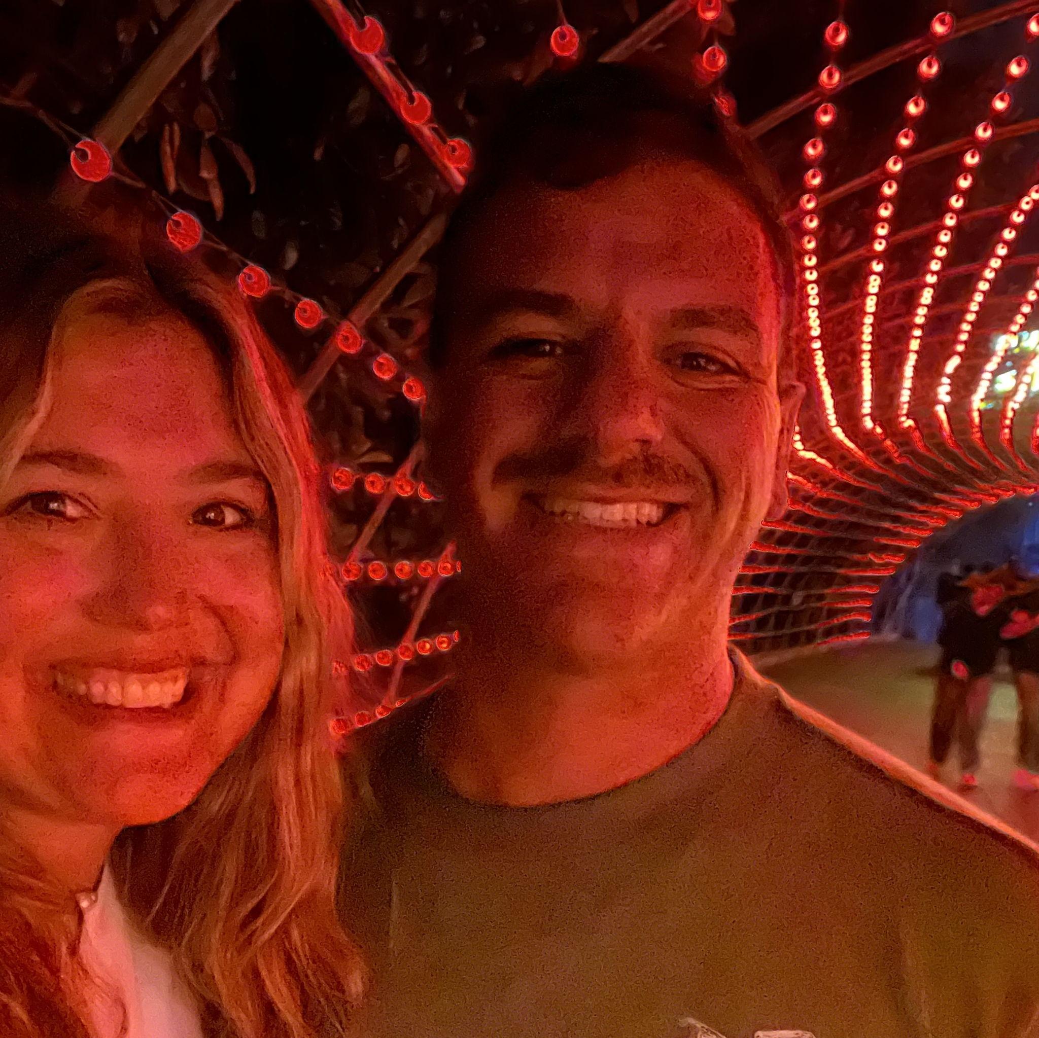 Fright Night at Sea World with friends!