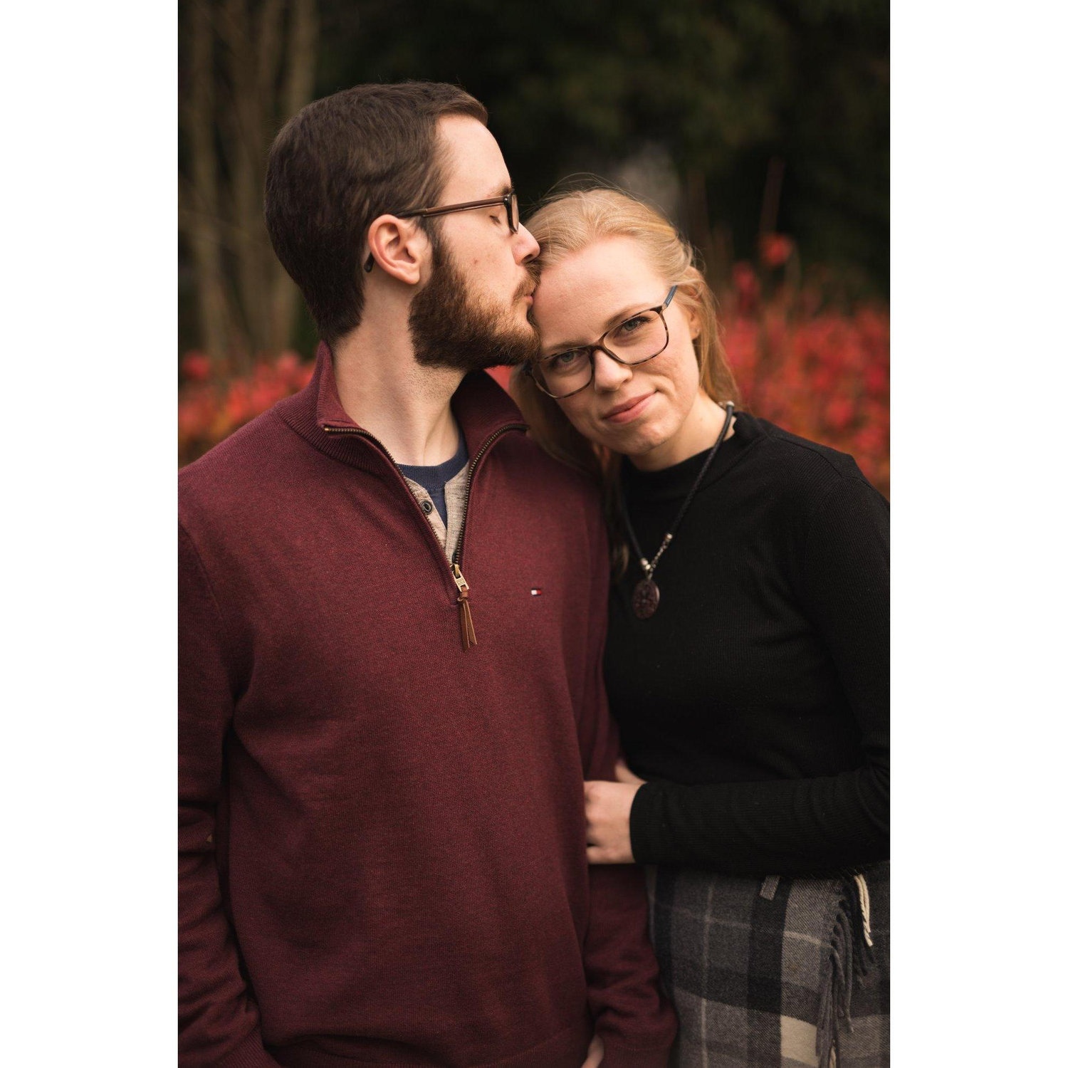 One of our engagement pictures taken by the talented Matt Owen. Zach is incredibly handsome, right?!