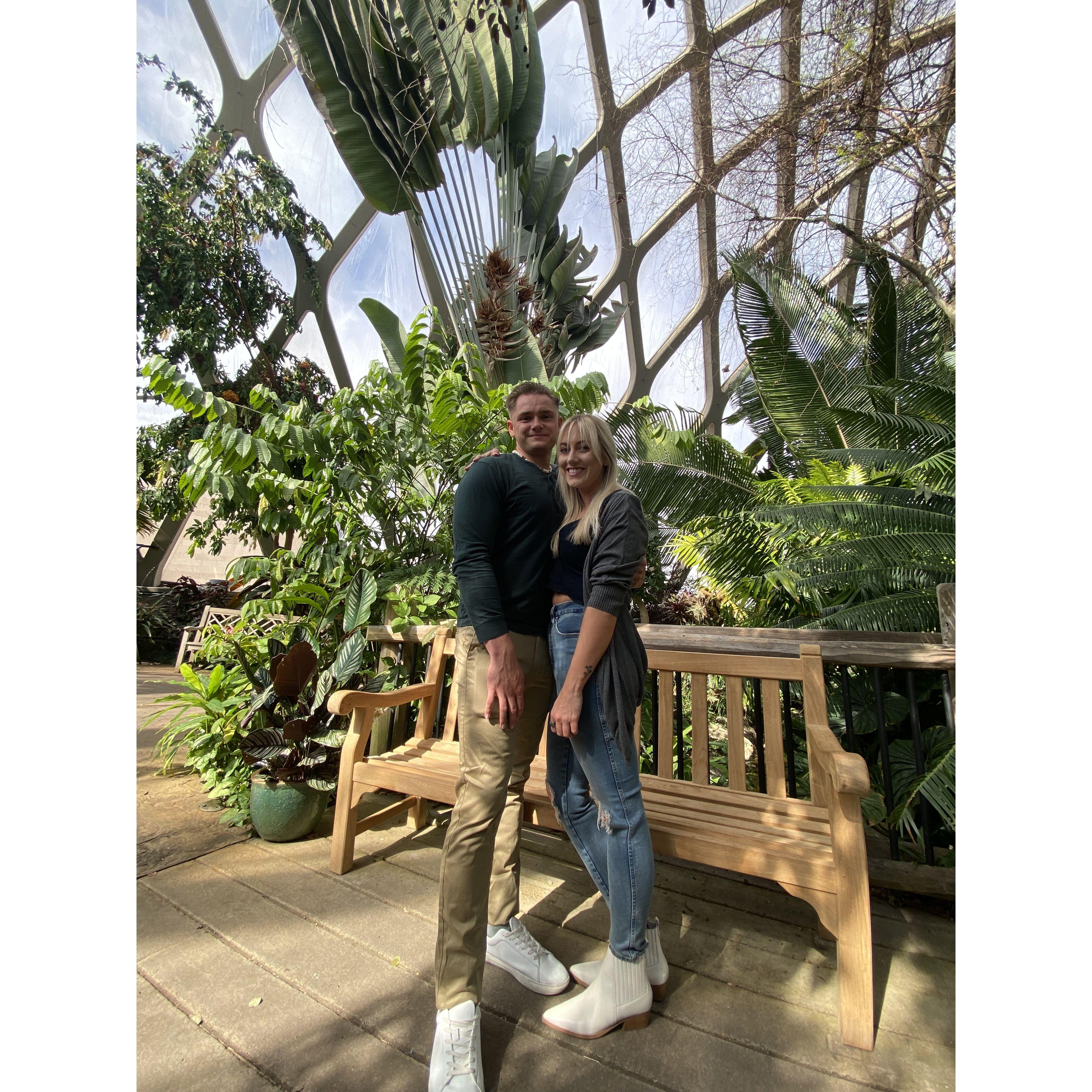 Our very first photo together! April 15th, 2023.